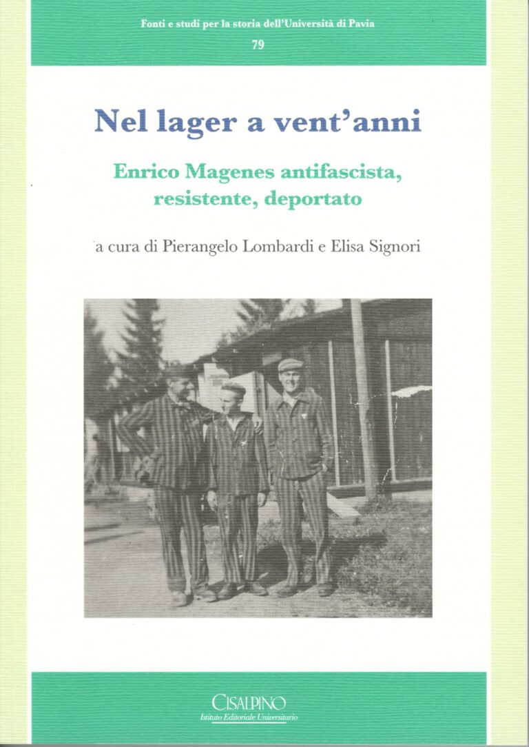 Copertina di Nel lager a vent’anni. Enrico Magenes antifascista, resistente, deportato